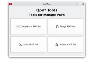 Qpdf Tools screenshot 1