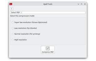 Qpdf Tools screenshot 1