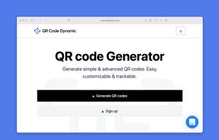 QR Code Dynamic is an easy QR code generator.