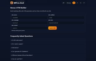QR Free Cloud screenshot 2
