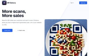 QR Galaxy screenshot 1