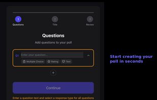 QR Poll screenshot 1