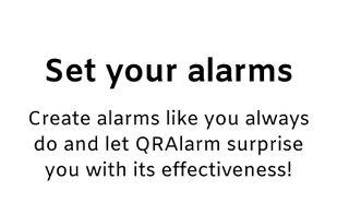 QRAlarm screenshot 1