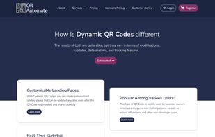 QRAutomate.com screenshot 1