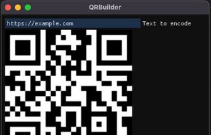 QRBuilder screenshot 1