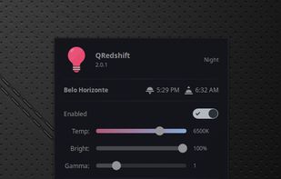 QRedshift screenshot 1