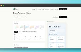 Create Menu