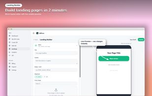 Build a branded landing page directly inside QRflows — no website needed. Perfect for menus, promotions, product info, or event details.