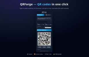 QRForge screenshot 1