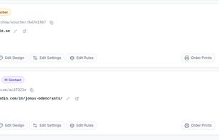 Listview with easy access to analytics