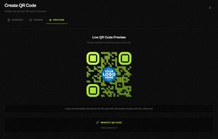 QR code live preview
