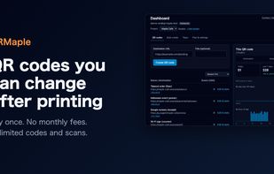 QR codes you can change after printing