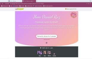 Active coupon interface