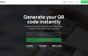 QRtracer screenshot 1