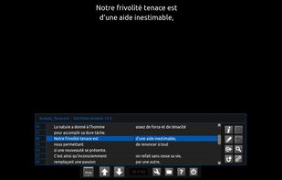 Playing a .txt file.