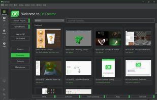 Qt Creator screenshot 1