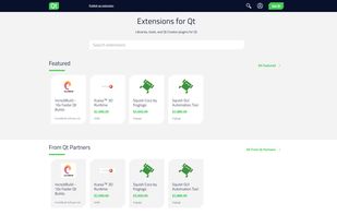 Qt Marketplace screenshot 1