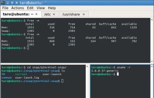 QTerminal screenshot 1