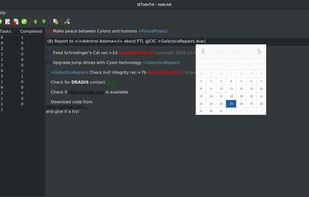 QTodoTxt 2 screenshot 1