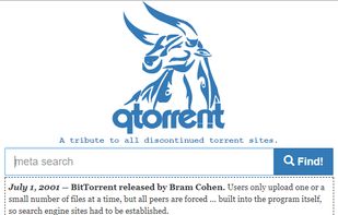 qtorrent Homepage