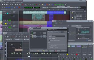 Qtractor screenshot 1