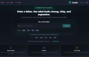 Qualtix screenshot 1