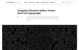 Quanta Magazine screenshot 1