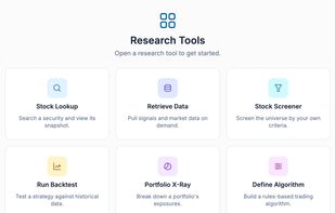 Powerful Investment Research Tools