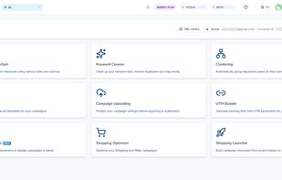 Quantum dashboard interface