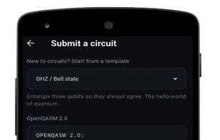 Drag and drop circuit builder
