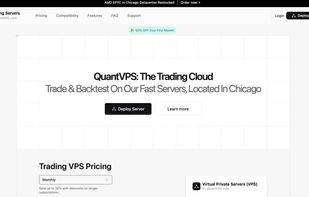 QuantVPS screenshot 1