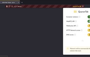 QuaranTab screenshot 1