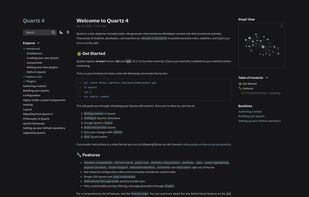 Quartz – Static Site Generator screenshot 1
