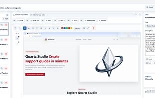 Turn raw captures into professional documentation. Quartz Studio lets you edit each step, add annotations, blur confidential areas, extract text with OCR, and keep full control before sharing.