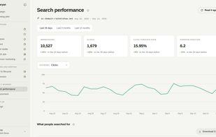Search performance