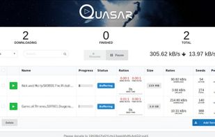 Quasar screenshot 1