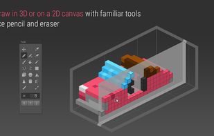 Qubicle Voxel Editor screenshot 2