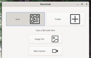 Main QR-Code Scan Screen