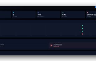 Monitor everything.
Live run timeline, per-job analytics, success rates, and connection health. Failure alerts with full stack traces. One dashboard for every pipeline you've built.