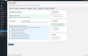 WooCommerce integration – enable product search with automatic SKU, price, and attribute indexing