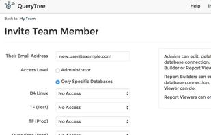 The simple report builder