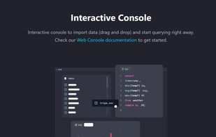 QuestDB screenshot 2