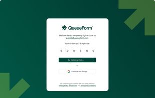 QueueForm screenshot 1