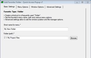 Quick Access Popup screenshot 3