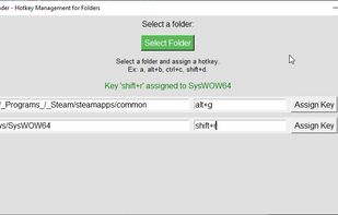 Quick Folder Finder screenshot 1