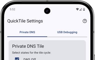 Quick-Tile Settings screenshot 1