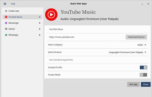 Quick Web Apps screenshot 1