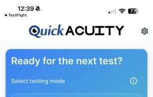 QuickAcuity screenshot 1