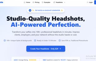 QuickAI Headshots screenshot 1