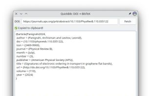 QuickBib screenshot 1